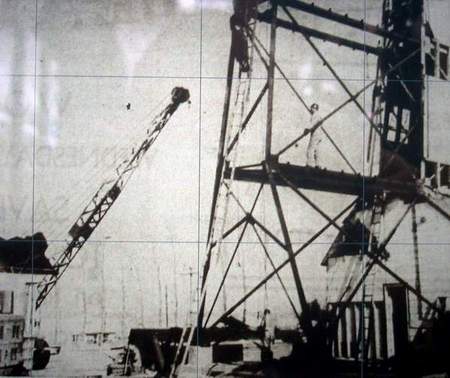 Traverse Drive-In Theatre - Traverse Drive-In Screen Widening Feb 1956